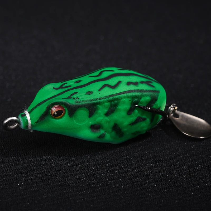 high quality soft frog fishing lure baits topwater frog lures for catching bass perch