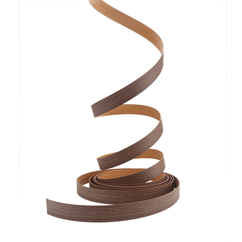 Age Resistant Edge Tape High Quality Flexible Wood Grain 1*19 mm Pvc Edge Banding for Table