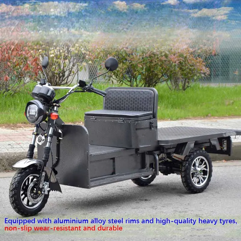 factory supply electric tricycle cargo 1200w bicycle electric tricycle moped electric delivery tricycle