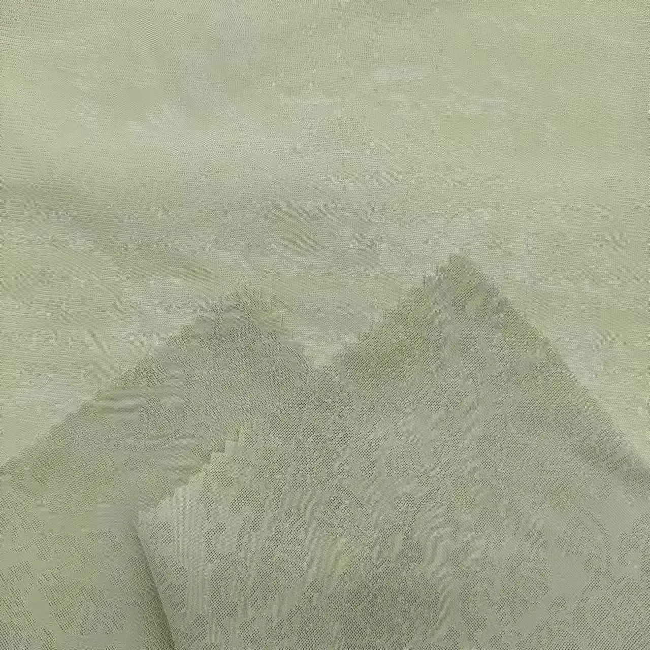 Exquisite organza jacquard relief evening dress, wedding dress fashion fabric, golden silk pattern fabric