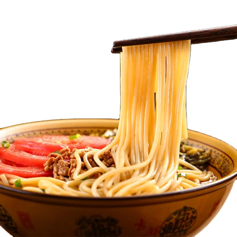 
Wang RenHe Hot Pot Rice Noodle Thick Quality Oem Brand Instant Rice Noodles 