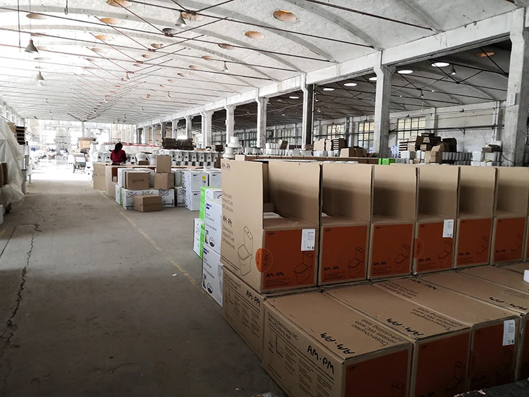 Rimless Wall Hung Toilet Economic Factory Price Aidi Ceramic WC Wall Hung Toilets Wash Down P Trap Water Closet