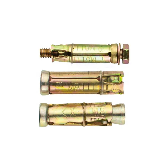 Factory supply high strength 3 pcs rawl bolt