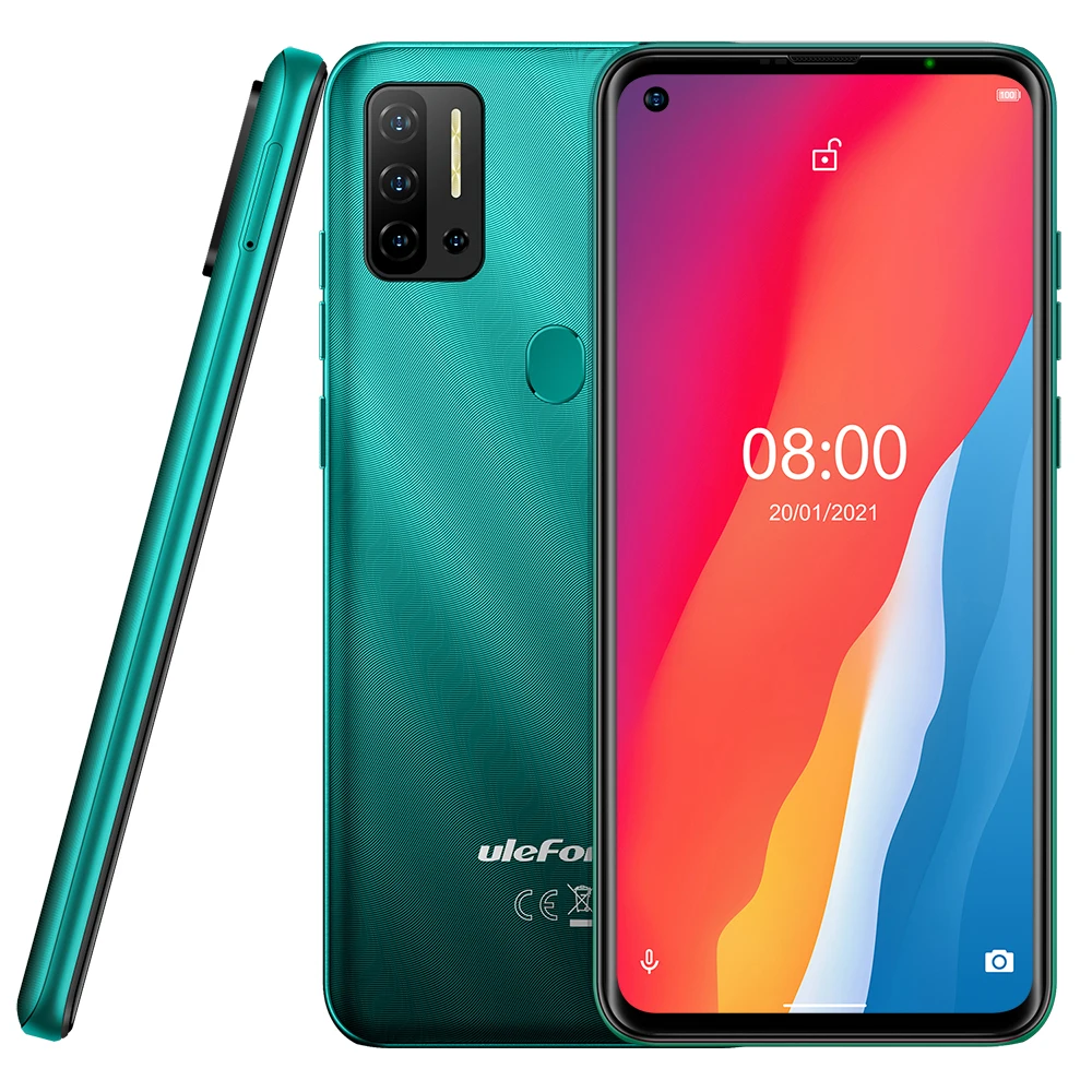 Ulefone Note 11P 8+128GB 5G 48MP AI Quad Camera Smartphone Helio P60 Mobile Phone