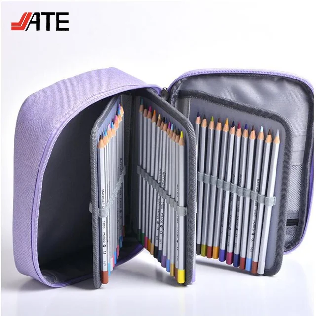 Multi-functional Stationery Pouch 72 Slots Colored Pencil Case For Artist Painting Portable Pencil Case