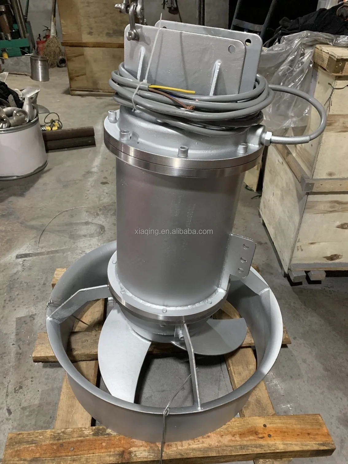 aeration tank sewage submersible mixer  for sewage treatment