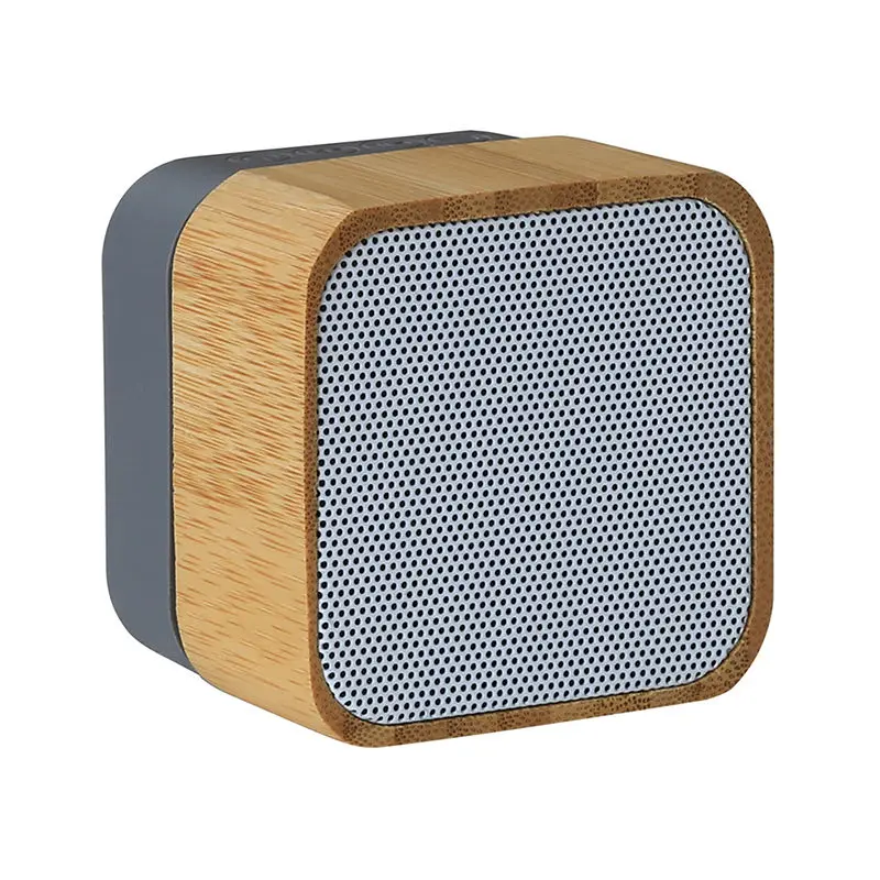 FOCUS Wholesale Promotional Gift Bluetooth Speaker Eco-friendly Bamboo Wireless Speaker Portable Bluetooth Speaker Business Gift