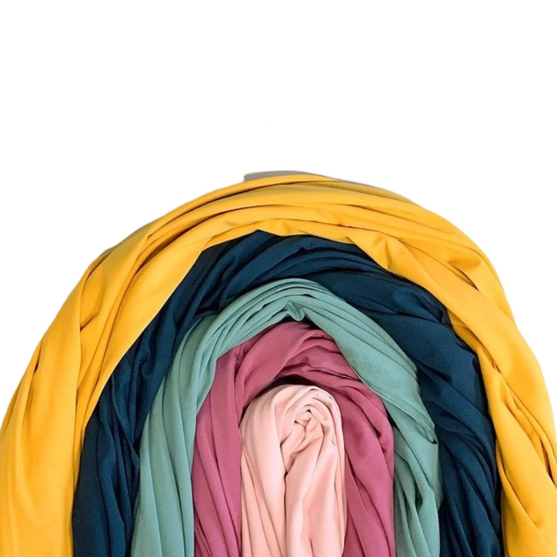 
China Manufacturer Custom Stretch 95% Bamboo Fiber 5% Spandex fabric Knitted Organic Plain Bamboo Fabric For Garment 