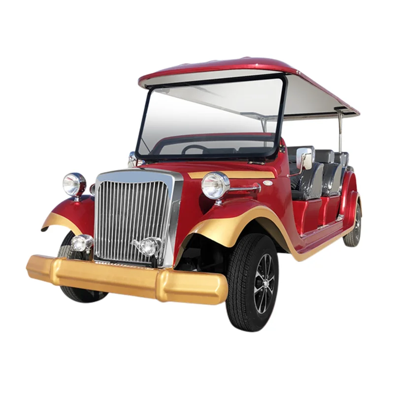 CE Approved Four wheels wholesale cheap price electric classic Electric Tourist Sightseeing Vehicle/ Electric vintage car
