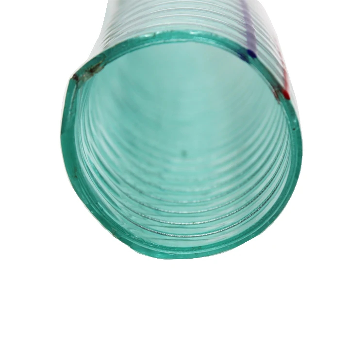 Industrial grade stainless steel winding suctoin hose 150mm flexible pvc hose mortar pump hose