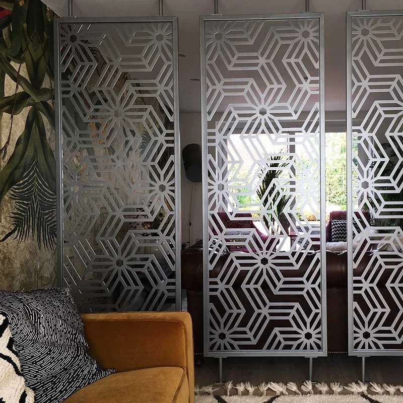 
Laser cut decorative paravent 