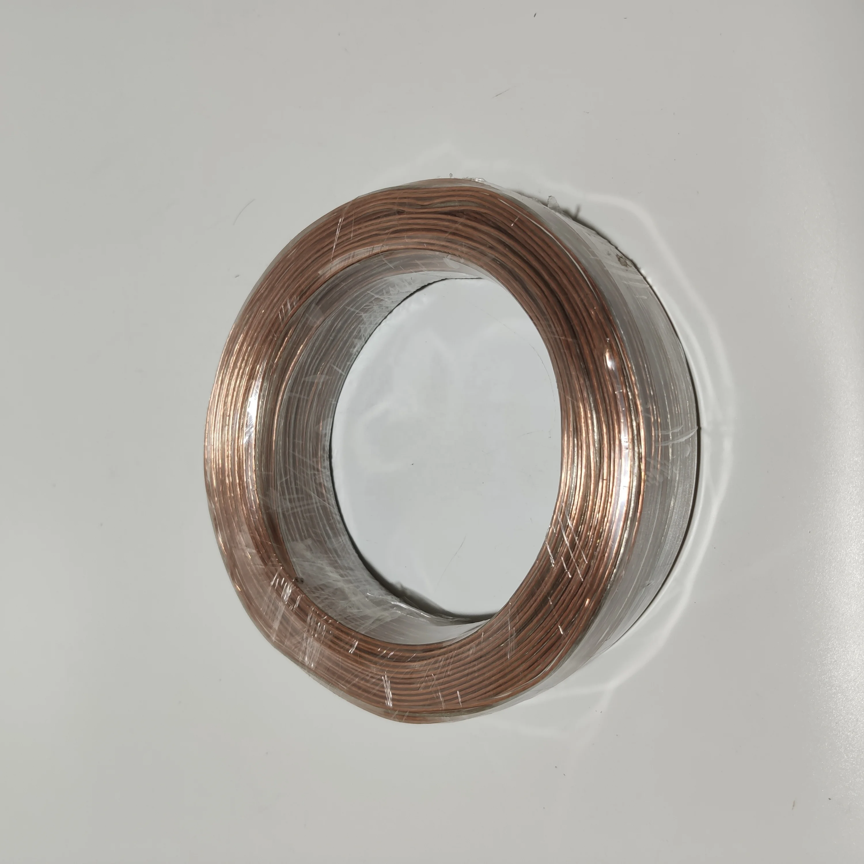  22awg прозрачный ПВХ 2 провод с сердечником Прозрачная ПВХ-пленка для неоновый светодиодный Дюралайт знак