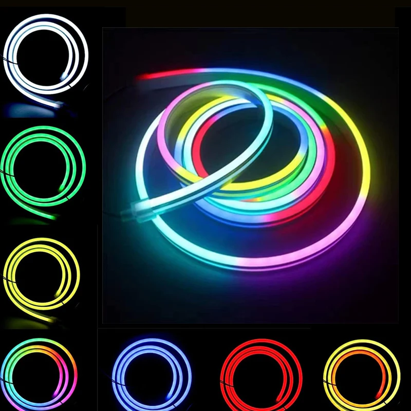 Лидер продаж Волшебная светодиодная цифровая лента 24 В программируемая WS2812 Rgb Пиксельная Светодиодная цвет мечты
