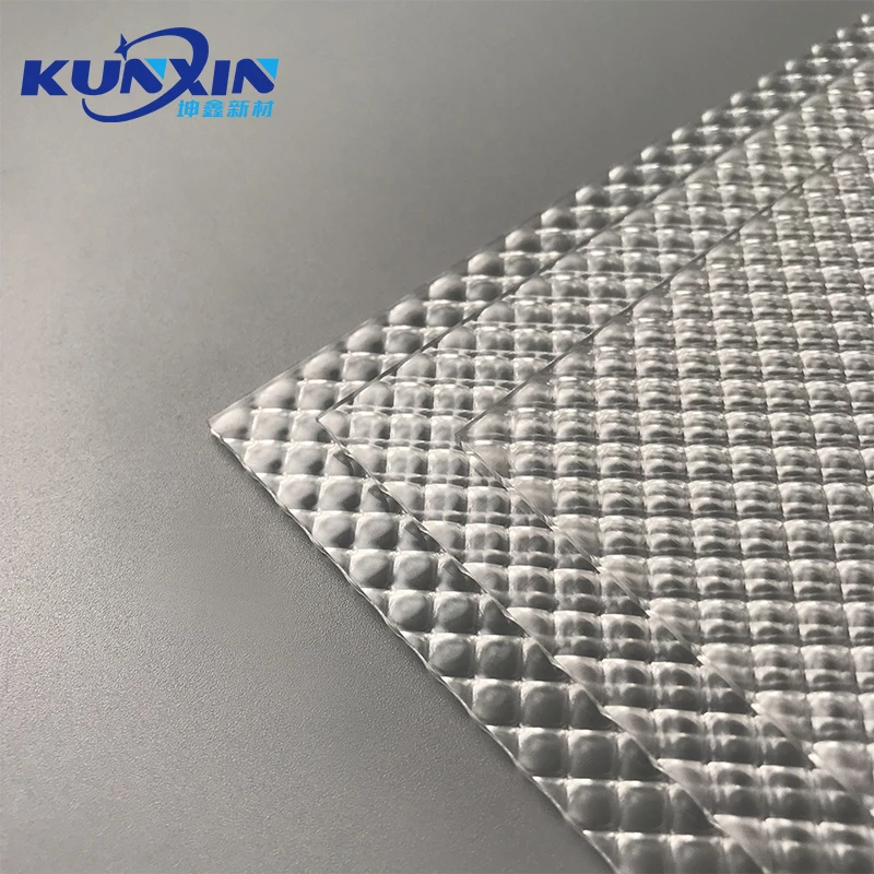 Best Selling Products 88% Transmission Rate Prism Pattern Pmma Prismatic Acrylic Sheet