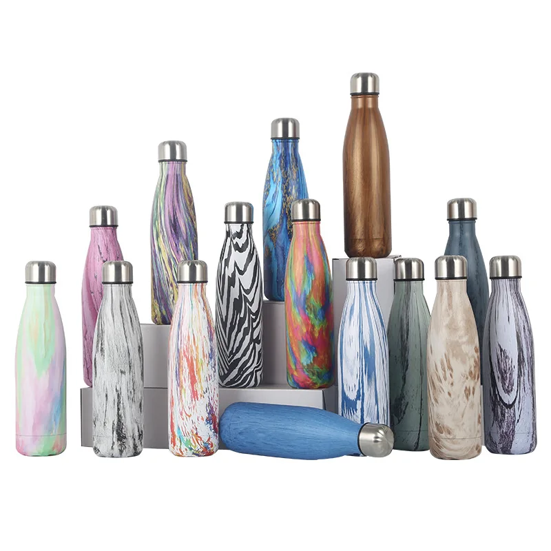 Hot sale grain stainless steel smart water bottle kids drinking water bottle