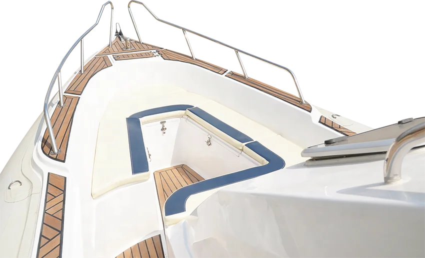 China Rilaxy 9.6 m luxury cabin cruiser rib boat Yacht with top speed of 62 knots
