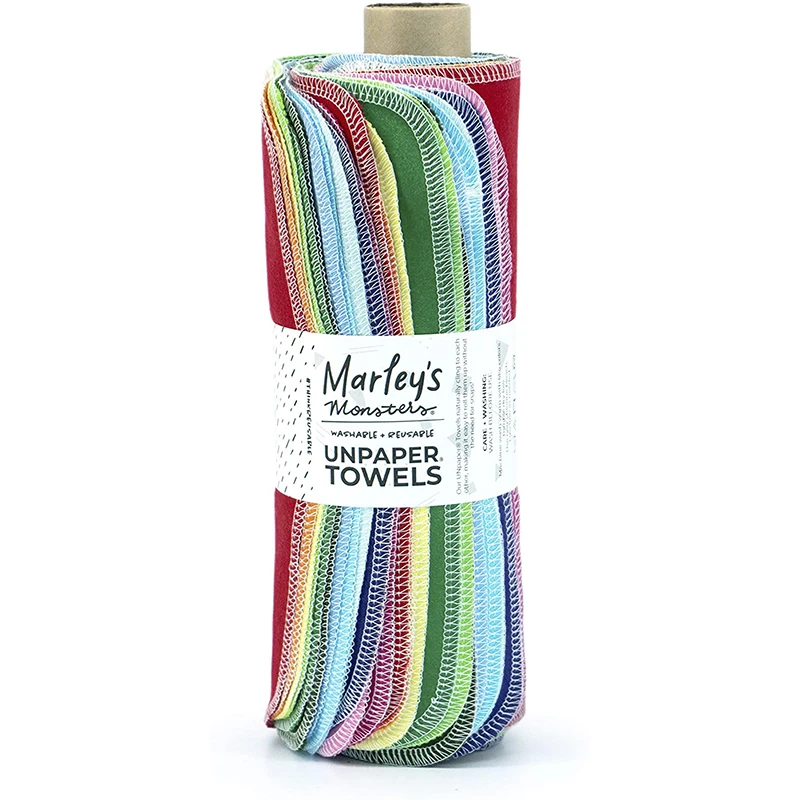 Unpaper Towels Bamboo Material Washable Unpaper Towels