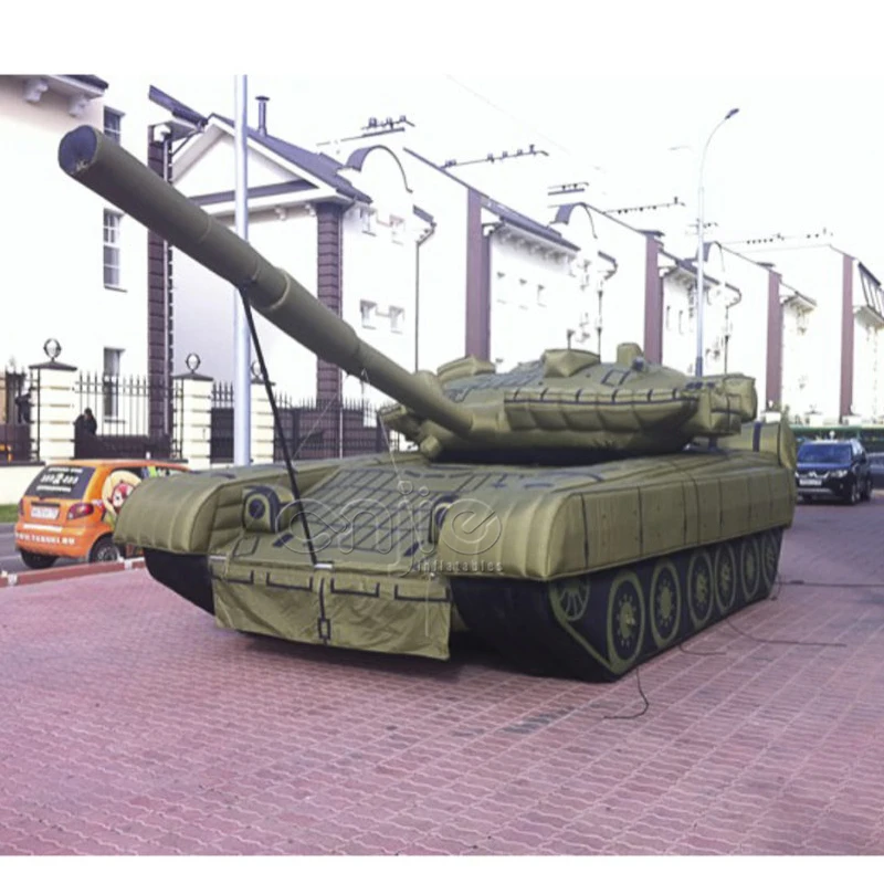 Гигантская копия танка модель надувной армейский Танк для военной приманки