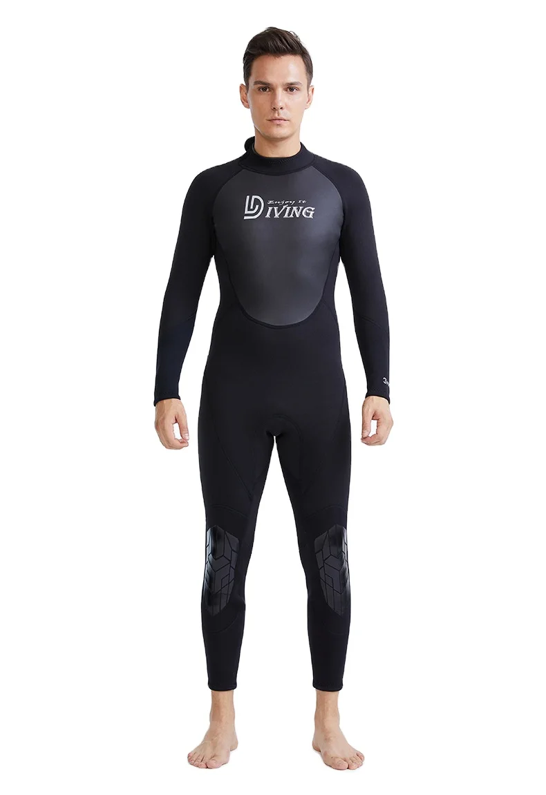 New design  3mm fishing wetsuit with SCR neoprene anti-slip keep warm surfing wetsuit