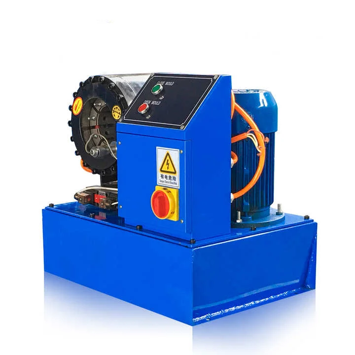 Factory Automatic 1/4-2' P20 hydraulic hose Pipe pressing machine hose fitting crimper p20 wire rope tube swaging machine