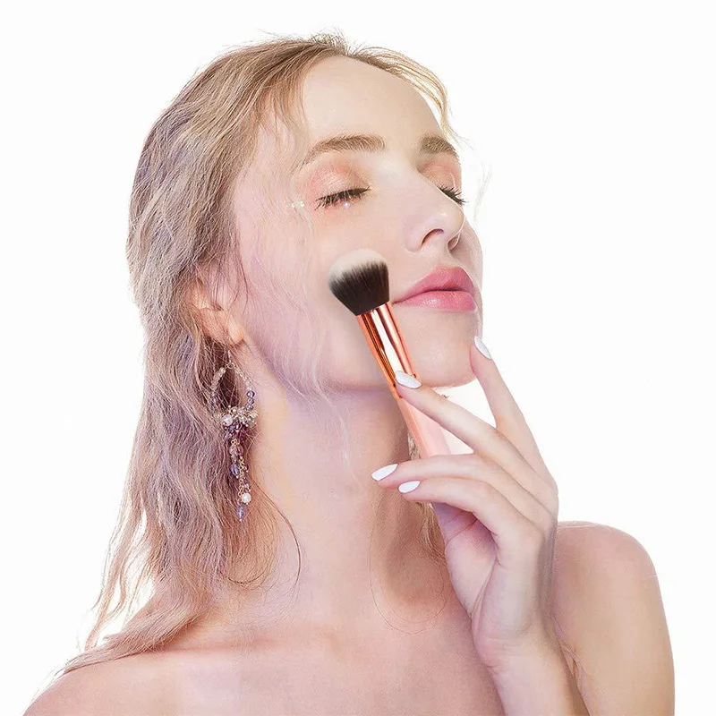Makeup Artists Make Up Foundation Brush Flat Top Powder Foundation Brush