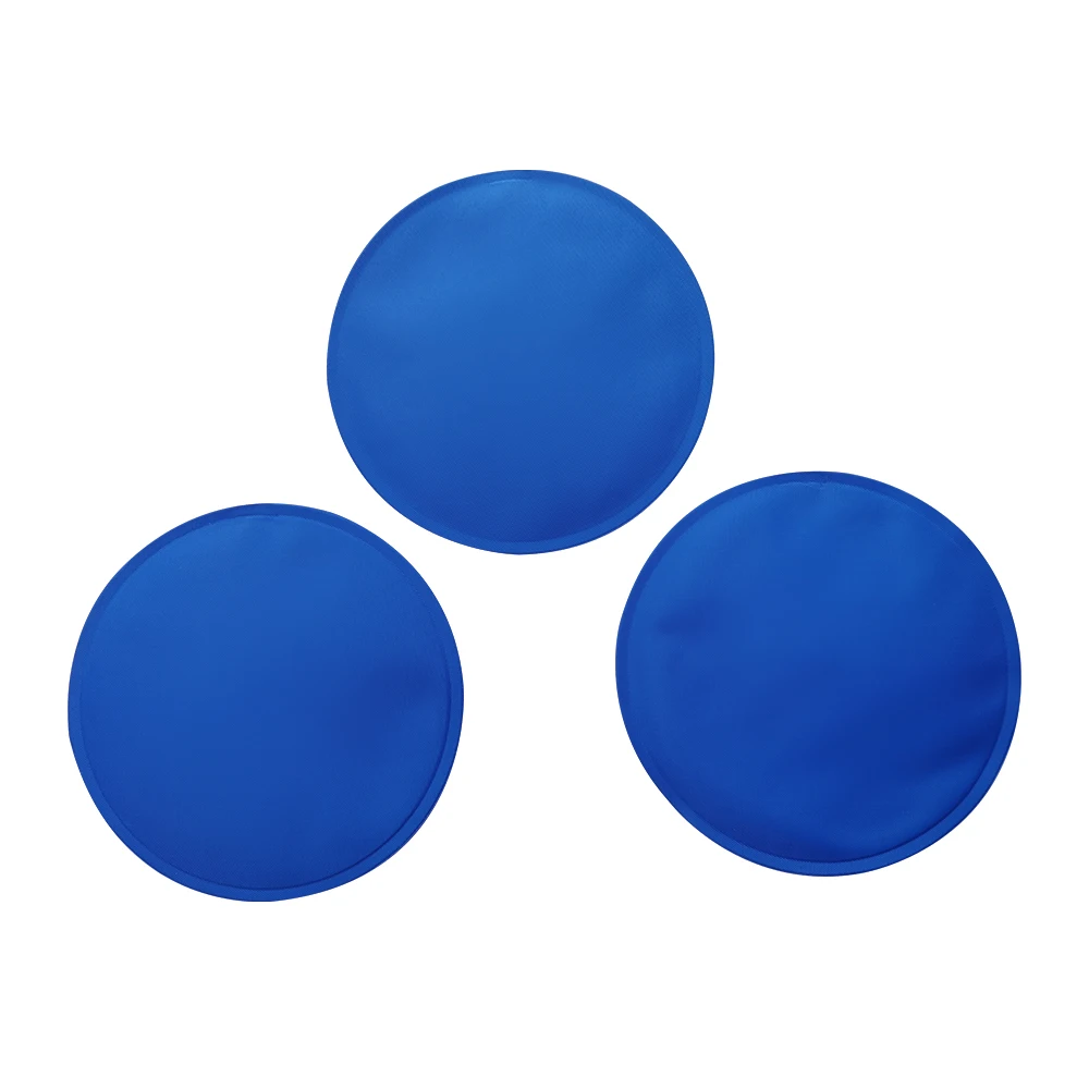 Custom logo wholesale stay flexible when ice cold Reusable Gel Ice Cold Pack Compress Round gel ice pack