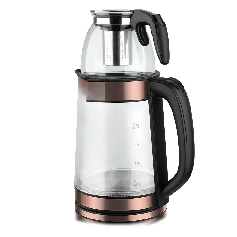 Fast boiling stainless steel tank 1.8L large capacity double layer ironing electric kettle