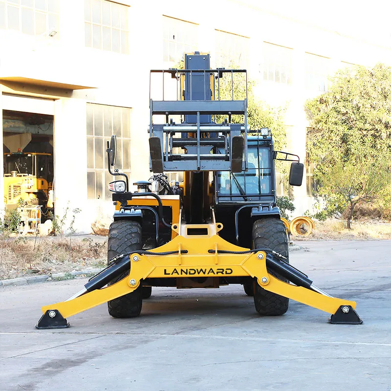 Chinese LANDAWRD New High Quality Port Forklift Telescopic Handler Telehandler Wheel Telescopic Handler Loader