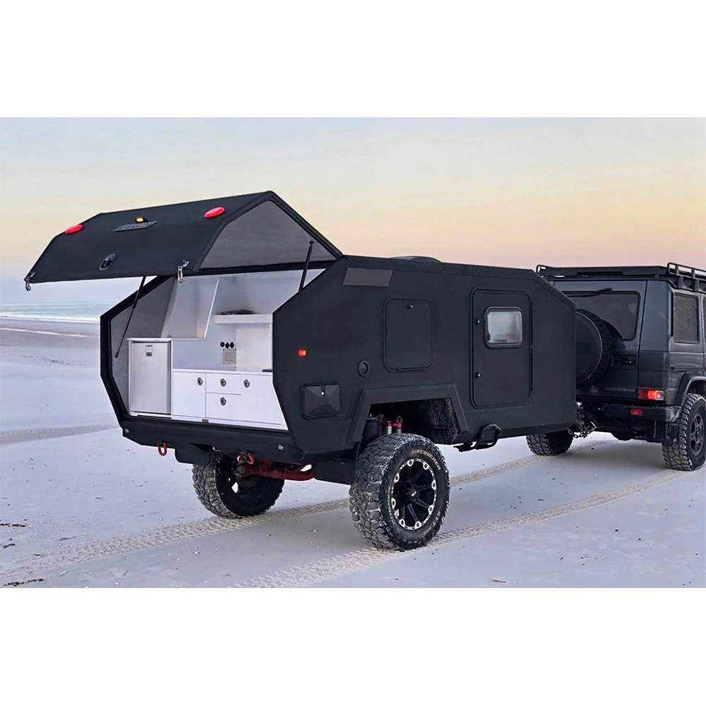 18 футов роскошный 4x4 Трейлер RV Hard Top OEM индивидуальный закрытый фургон для продажи