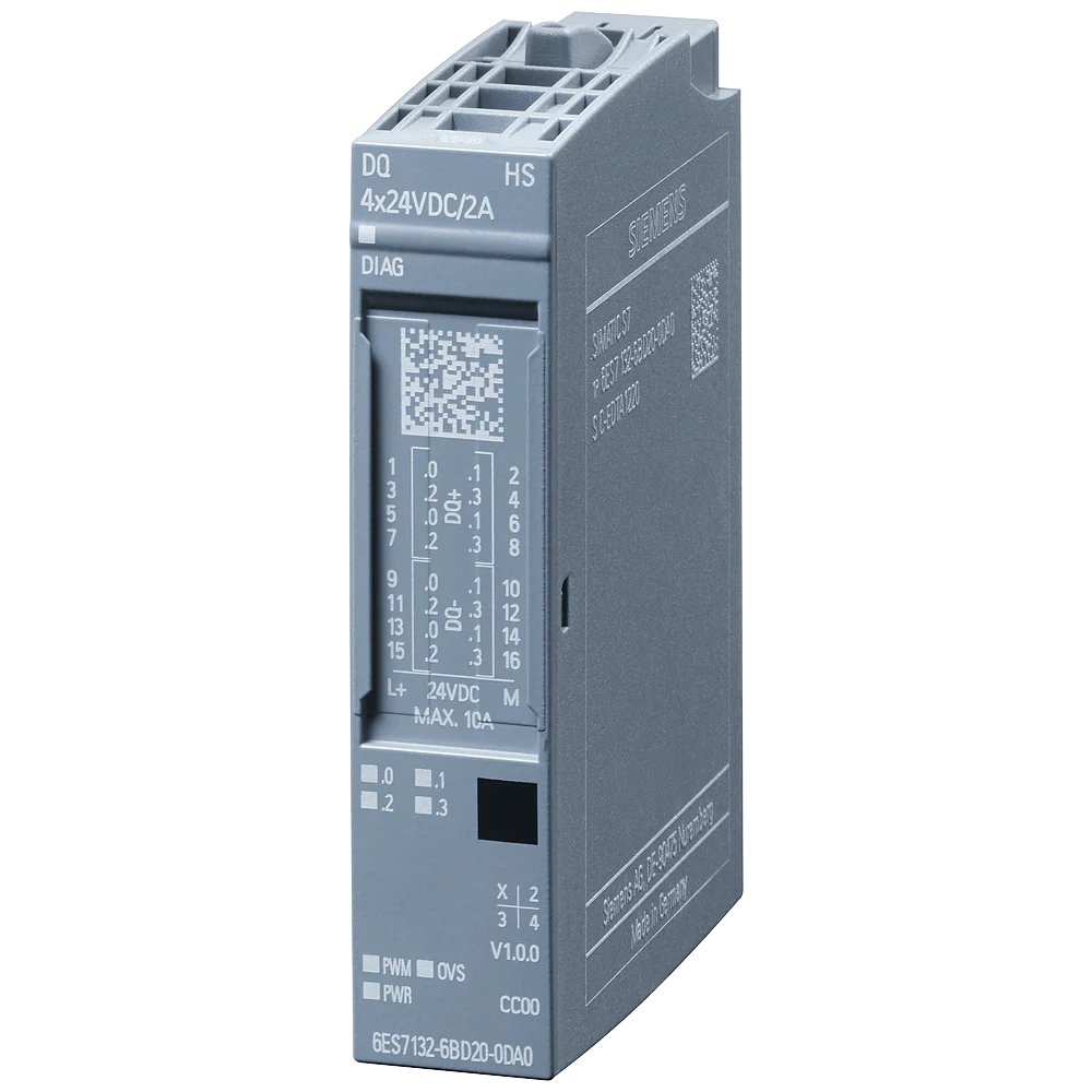 SIMATIC ET 200SP DQ 4x24 VDC/2 A HS 6ES7132-6BD20-0DA0