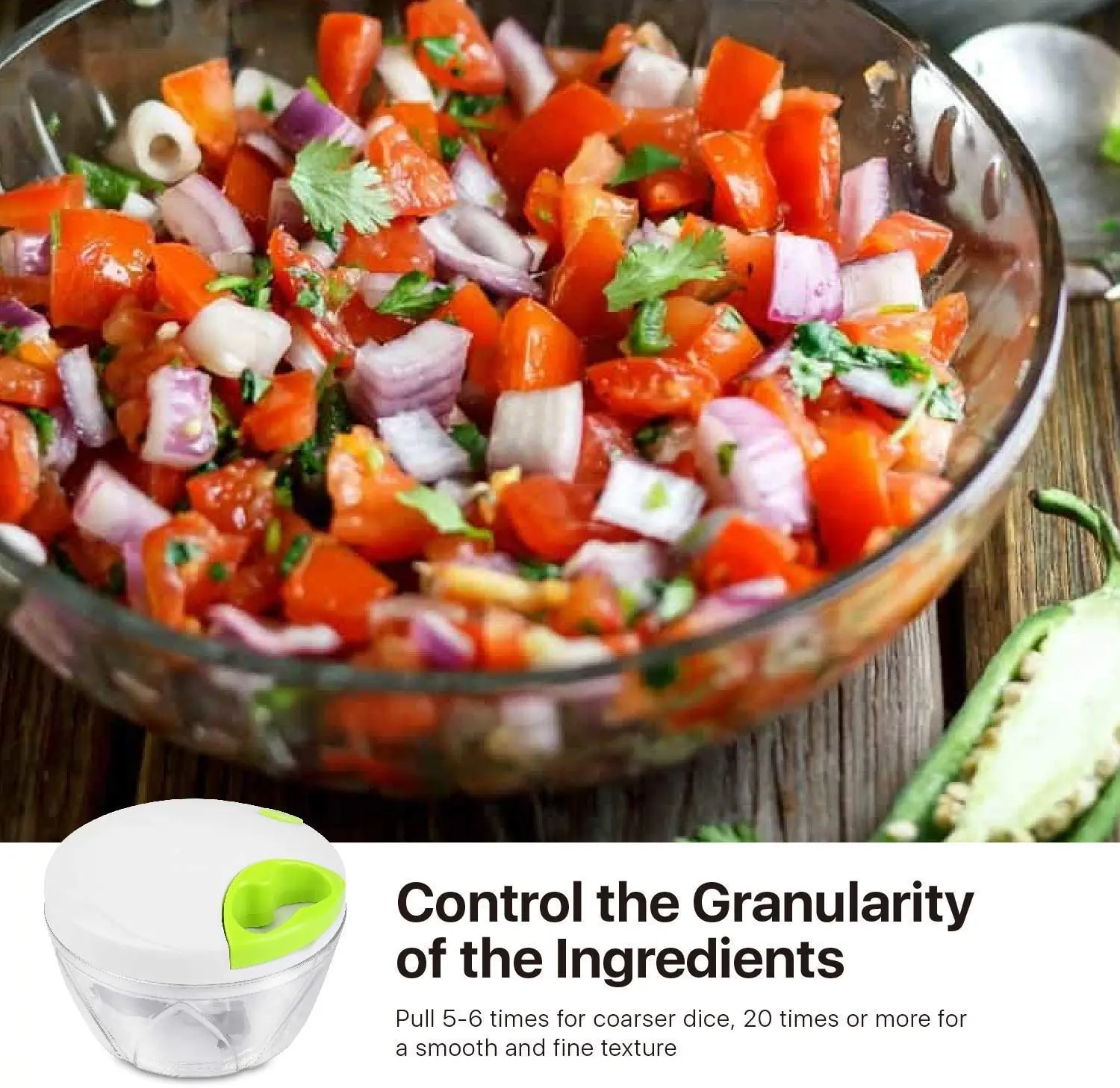 Magic Manual Spiral Meat Grinder Vegetable Slicer Mini Pull Twist Vegetable Chopper 3 Blades Speedy Easy Pull Handheld