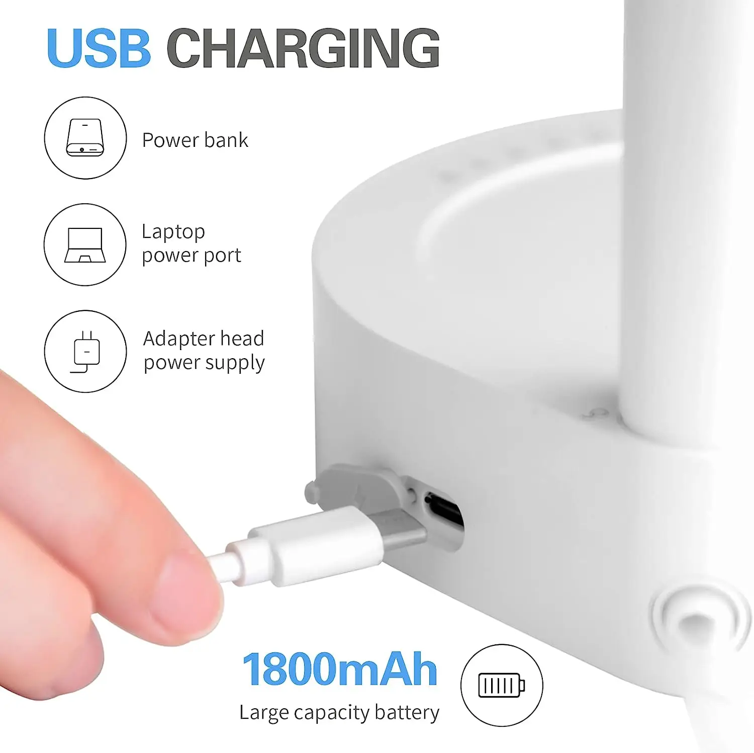 Customized Design Portable Smart Table Electric Usb Charging Water Bottle Pump Dispenser