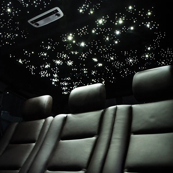 Car Led Star Night Lights Car Rgb Interior Ambient Usb Decorative Lights Wireless Remote Music Control Car Foot Light