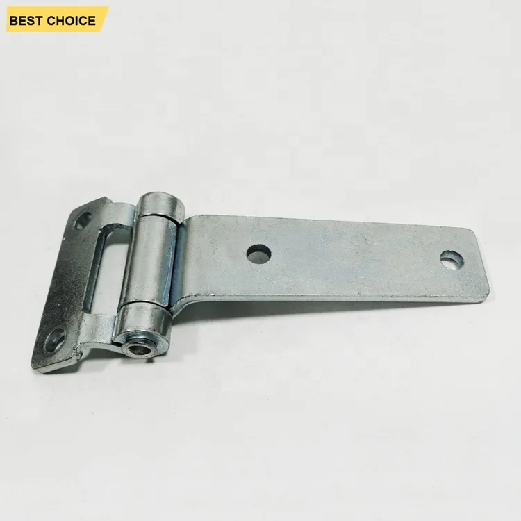 GL-13125 Trailer Truck RV Rear Door Hardware Zinc Plated T Strap Trailer Door Hinge