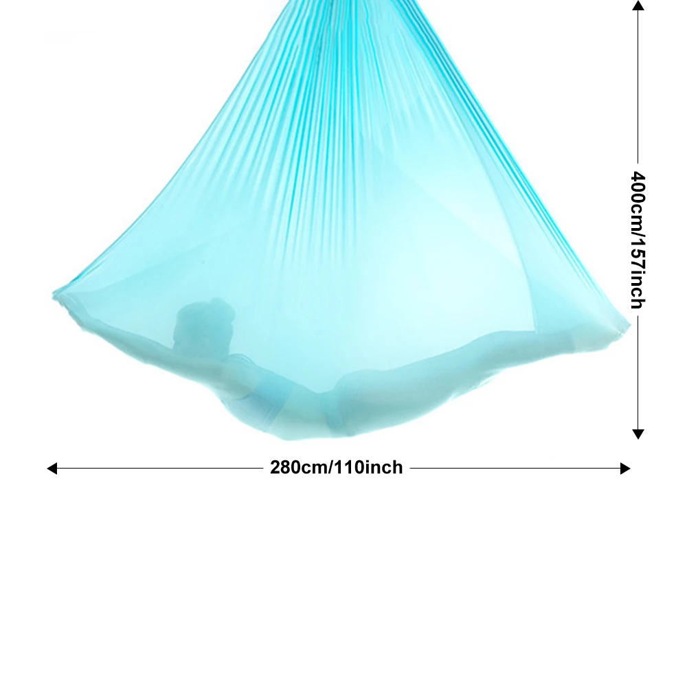 Factory Direct Sale Silk Fabric Ultra Strong Antigravity Air Yoga Swing Wholesale Flying Aerial Yoga Hammock Set