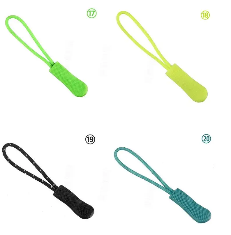 Универсальный съемник молнии для спортивных костюмов, красочный резиновый съемник молнии, в наличии, высокое качество, съемник молнии