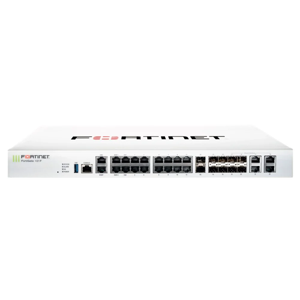 Enterprise-Grade Protection for Smaller Networks Fortinet FortiGate 100F FG-101F