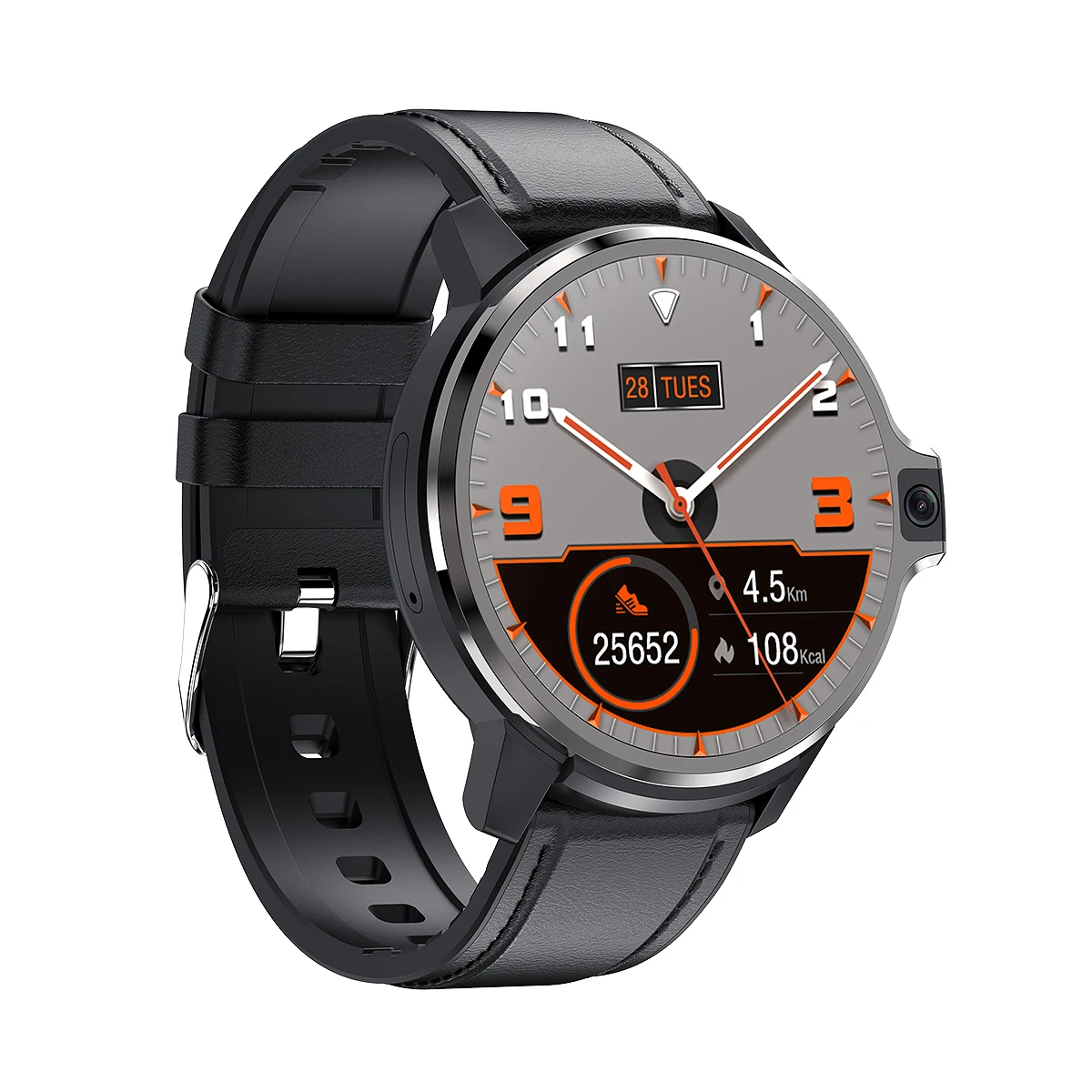 wholesale latest dual system 4G WIFI android SmartWatch Sim GPS 1.6 inch Luxury dual camera Android 9.1 fitness smart watch