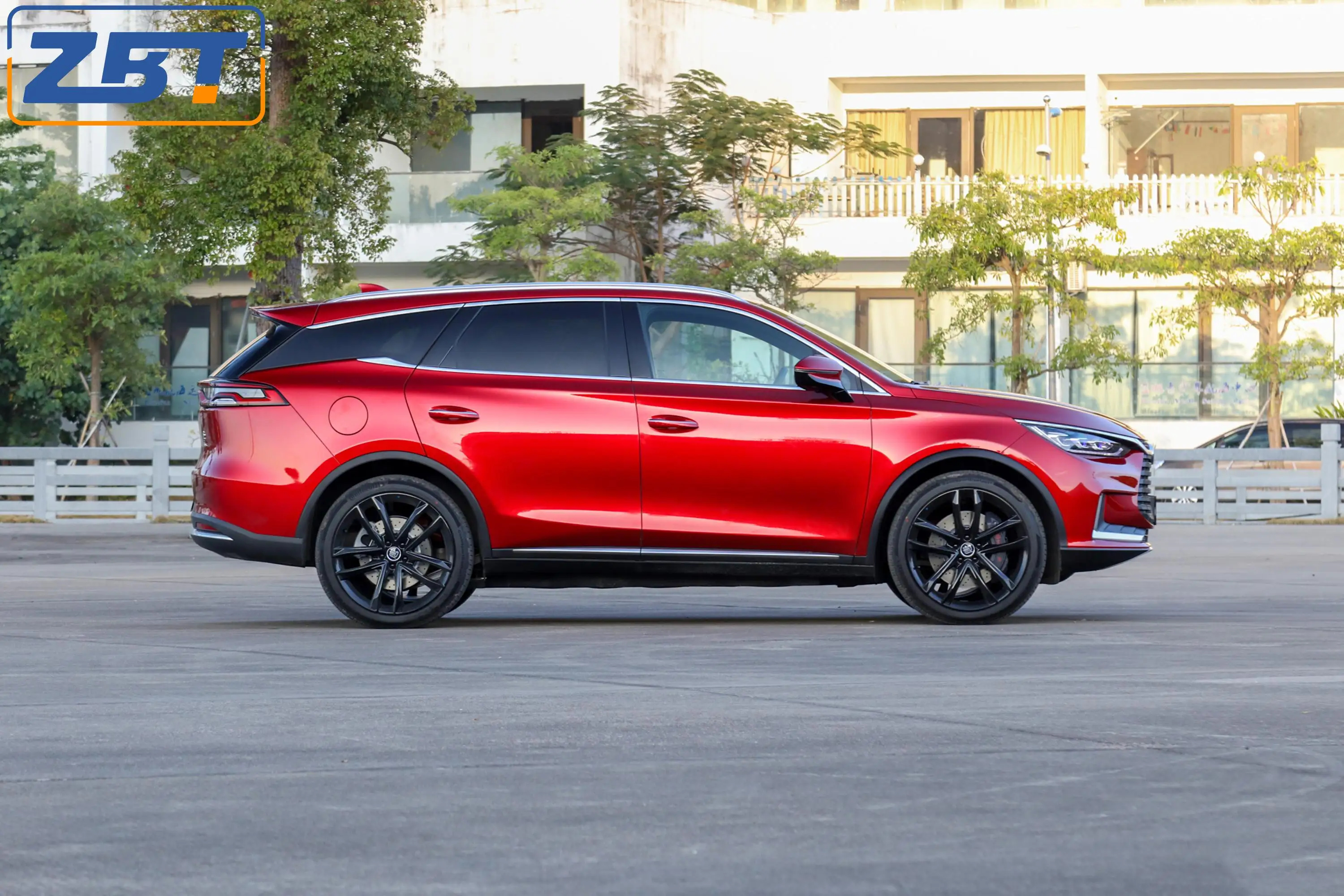  Сделано в Китае BYD Tang ev 5 дверей 7 мест электрический автомобиль 4x2 высокоскоростной внедорожник с литиевой железной фосфатной