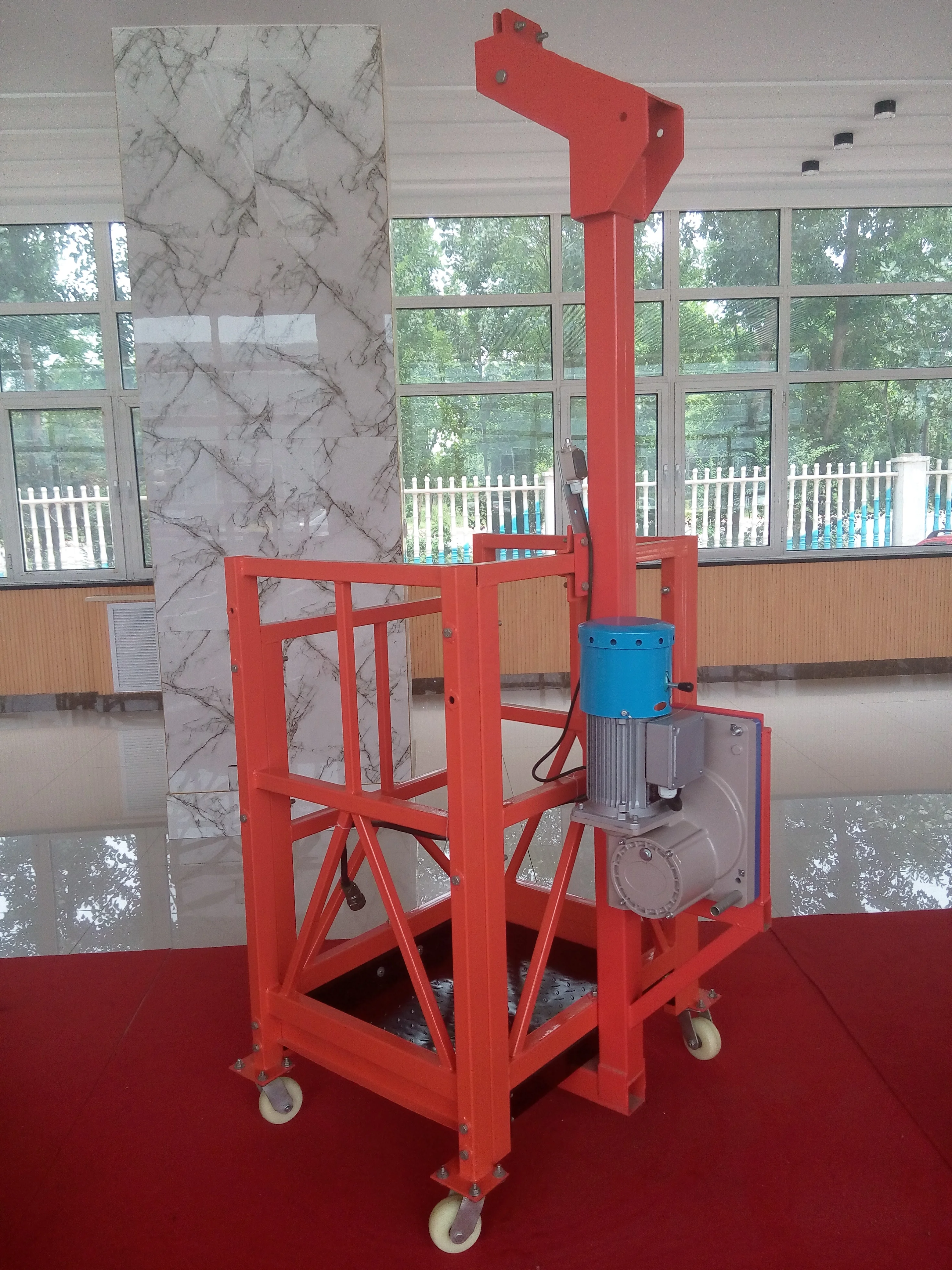 CE Certified Single  Person Suspended  Platform ZLP250 Construction Maintaining Electric Platform Cradle Gondola