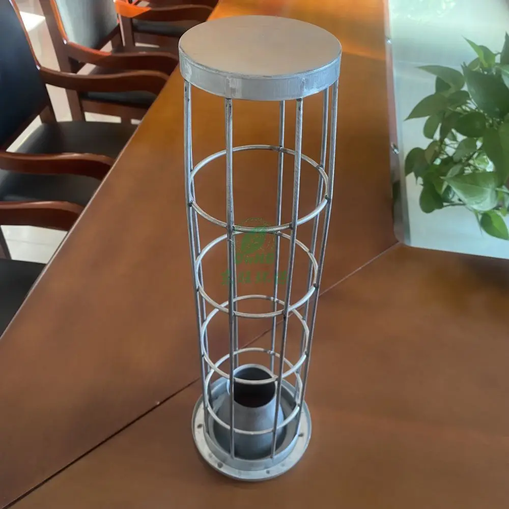 Factory direct price low cost supply galvanized steel filter bag cage for dust collector