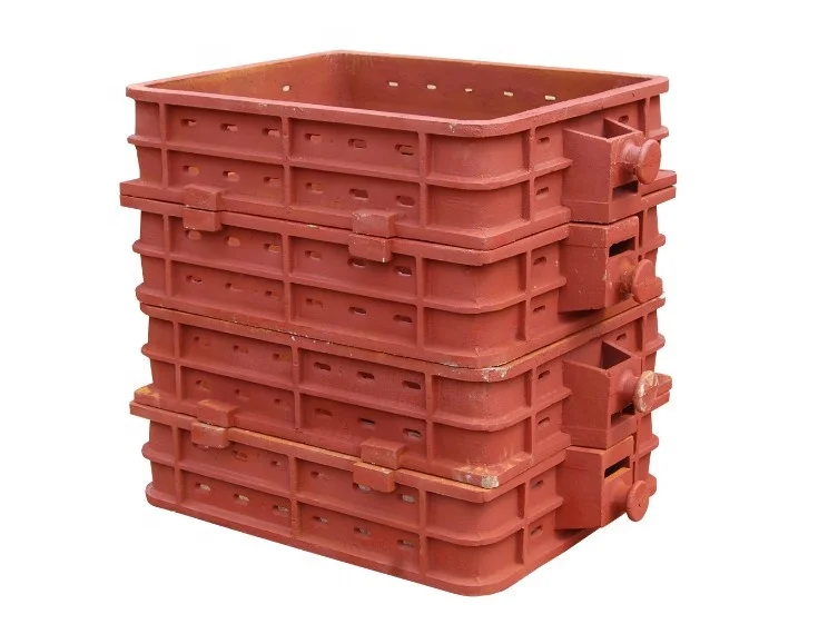 CE утвержденный высокое качество прессформы коробки для зеленый литье в песчаные формы/CE формовочного песка коробка