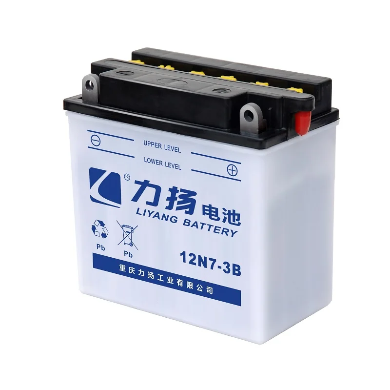 12V 7AH motocicleta batterie Replacements for bajaj/italika/akt/igb/autec MOTO battery
