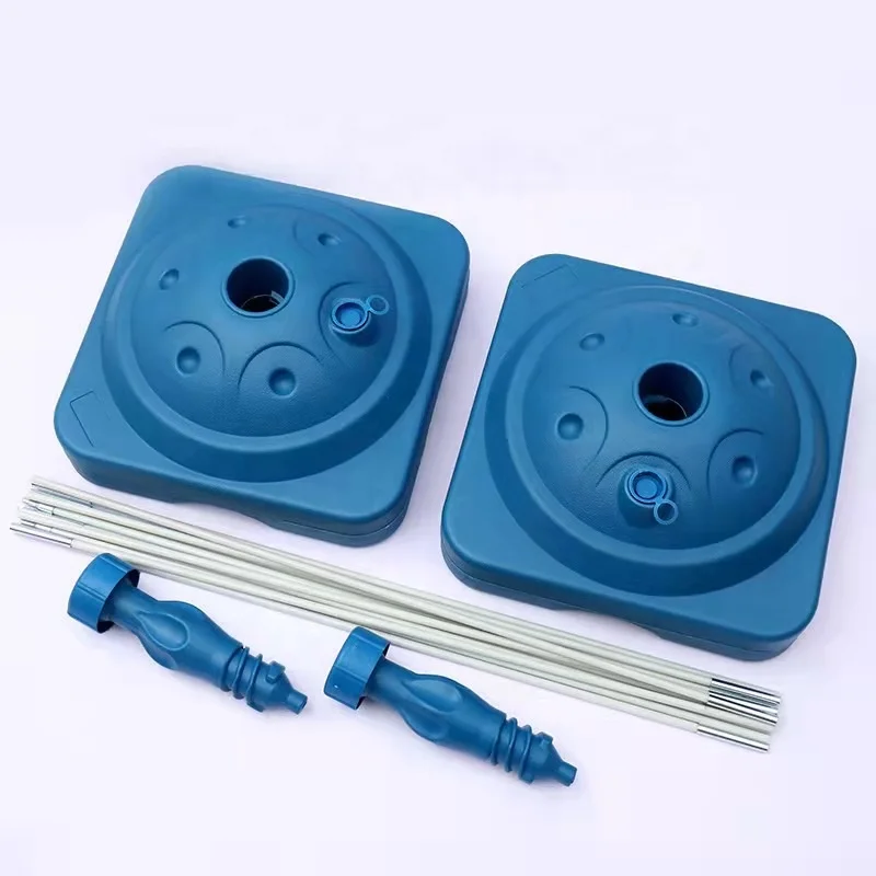 China Factory OEM 19ft Heavy Duty DIY Balloon Arch Stand Kit Holds Up To 400 Balloons 2 base 12 Foldable Arch Connector Poles