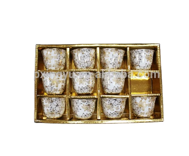 High quality 80cc turkish tea set, ceramic tea set