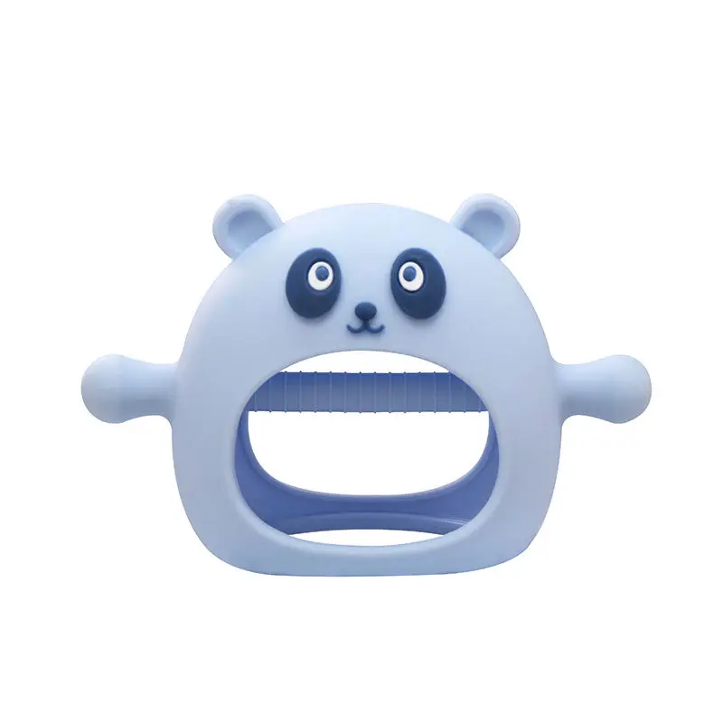 BPA Free Baby Chew Bear Toys Silicone Baby Teether Teething Toys