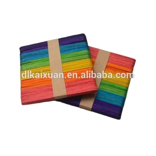 Food Grade Wholesale promotional Children DIY Colorful craft stick