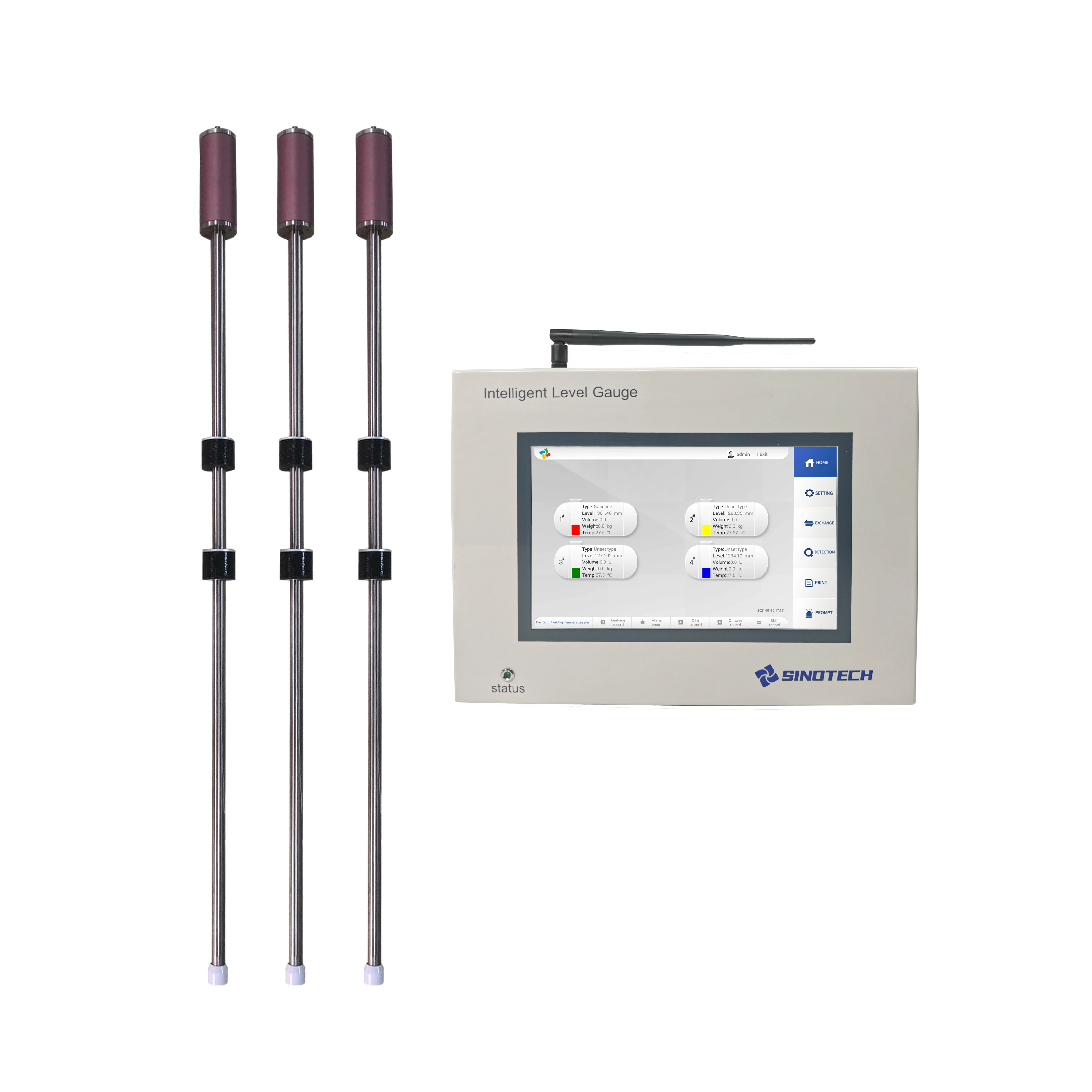 High Performance Gas Tank System ATG for Petrol Service Equipment Automatic Tank Level Gauge Gas Station System
