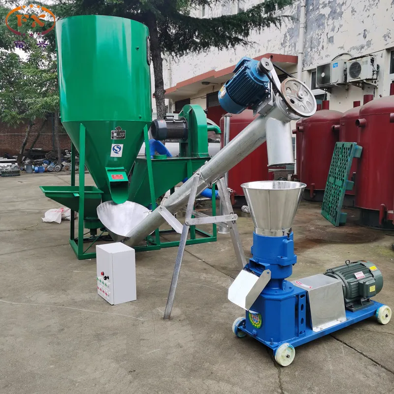 Low noise animal feed pellet machine feed pellet machine 1 ton animal feed processing machines animal pellet