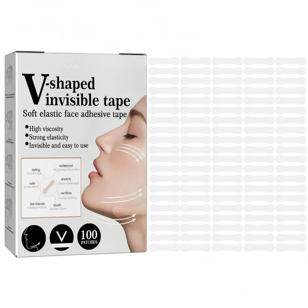Face Tape for Wrinkles Overnight Facial Skin Wrinkles Patches for Face Overnight Smoothing Forehead Wrinkle Patches for Sleeping